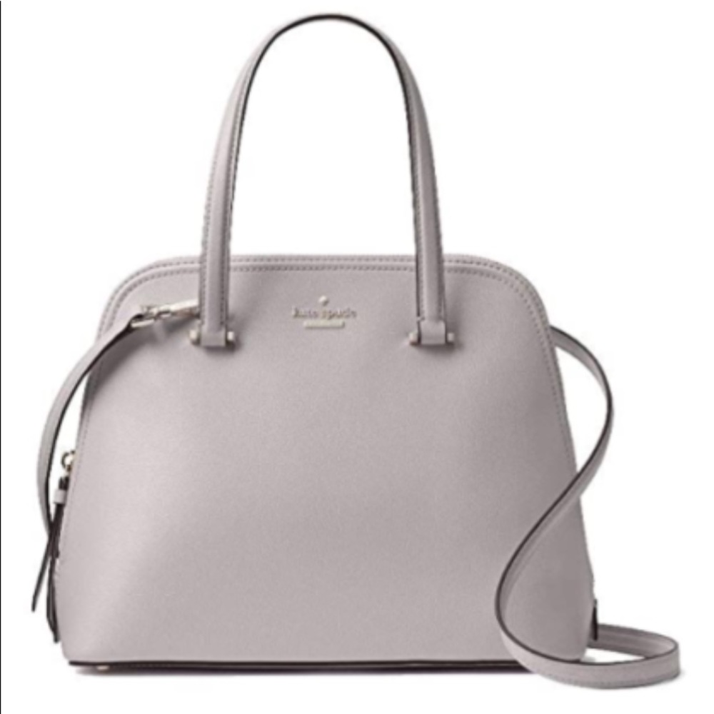 Kate Spade Gray PattersonDrive Small Dome Satchel